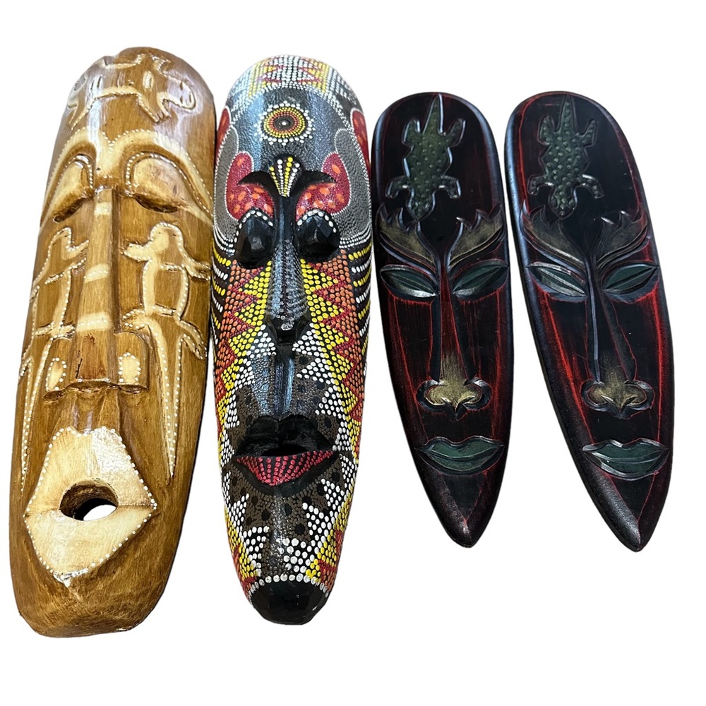 Tiki, Tribal, Folk Art - Wall Art Mask